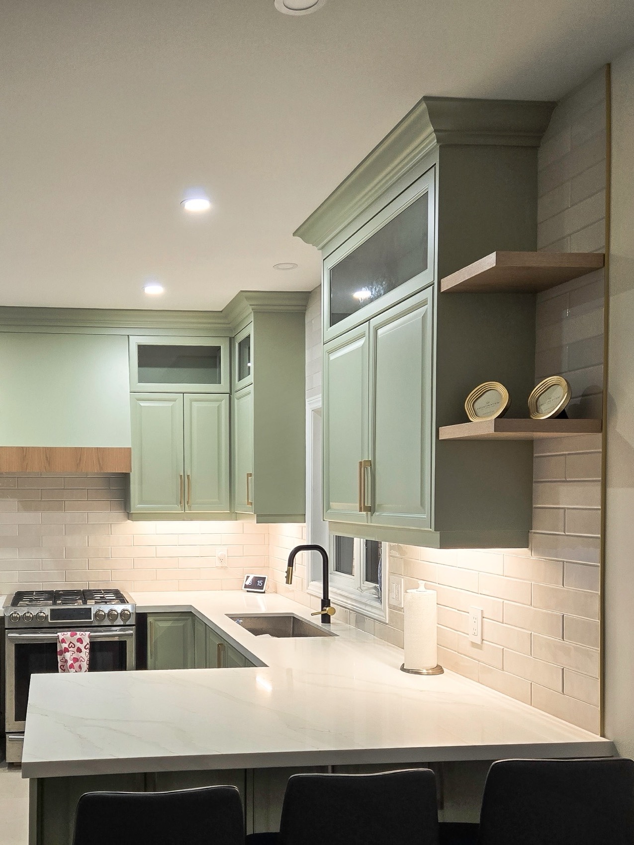 Sage Green Kitchen 2