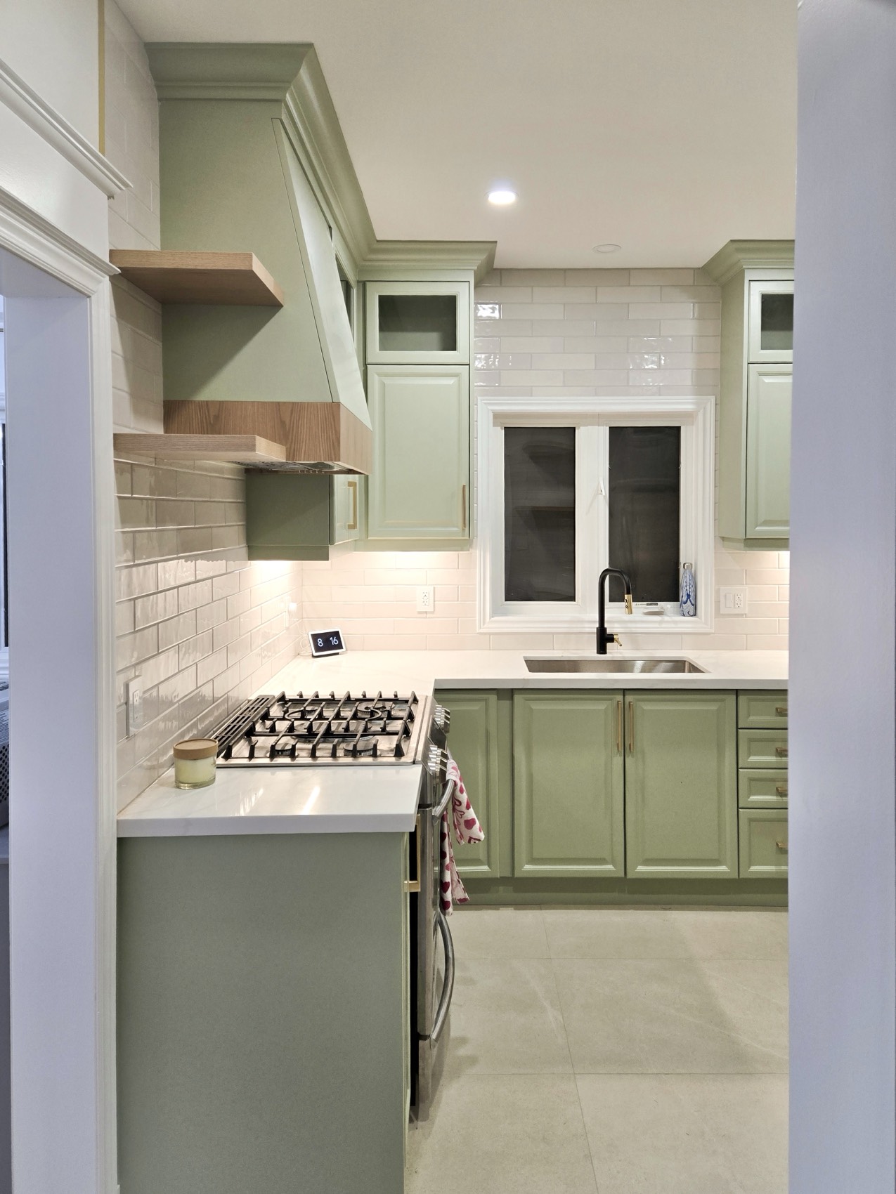 Sage Green Kitchen 3